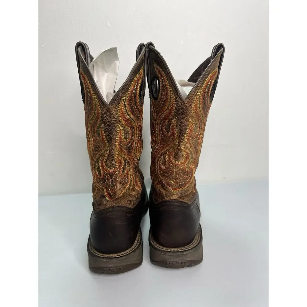 Durango Men’s Rebel Western DK Chestnut Boots DDB0317 Size 10M